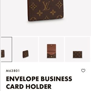 Louis Vuitton Business Card Holder